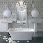 RÊVE® 67 X 32 INCHES FREESTANDING BATHTUB WITH BRILLIANT BLANC BASE, White, small